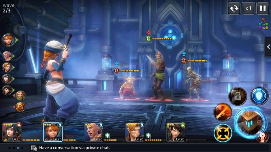 The War of Genesis: Battle of Antaria screenshot 1