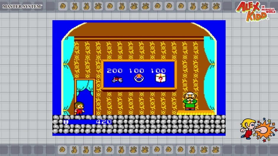 Sega Ages Alex Kidd in Miracle World screenshot 1