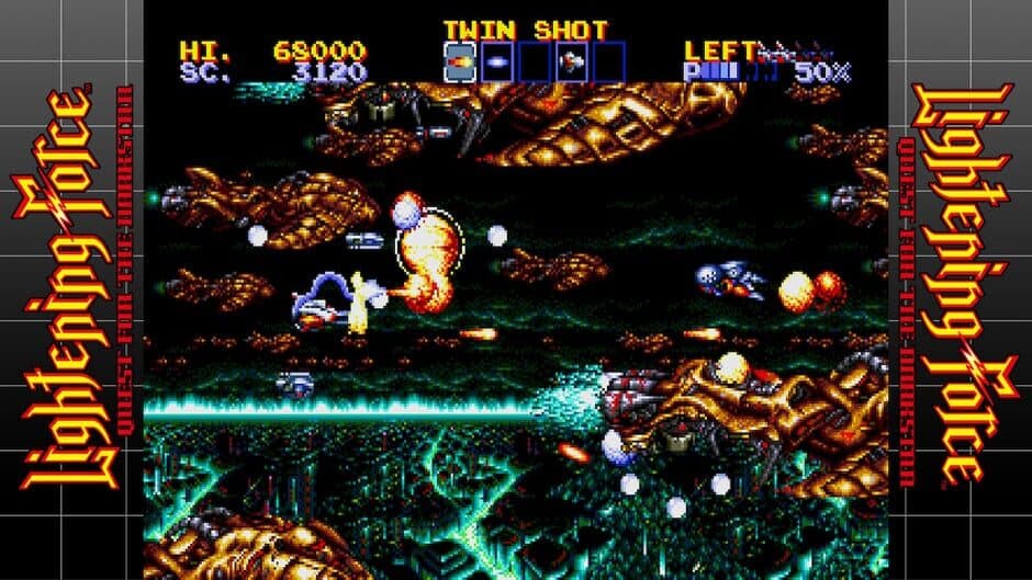 Sega Ages Lightening Force: Quest for the Darkstar screenshot 2