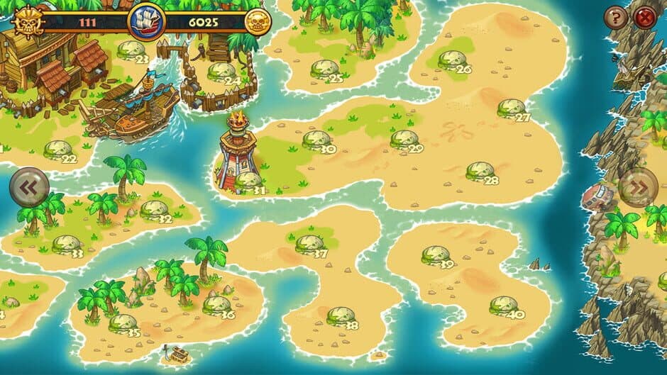 Match Three Pirates! Heir to Davy Jones screenshot 3