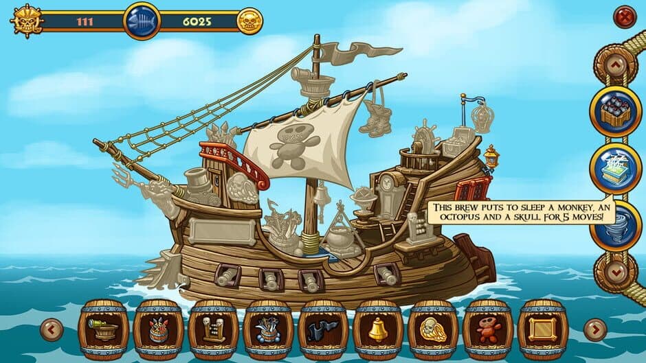 Match Three Pirates! Heir to Davy Jones screenshot 5