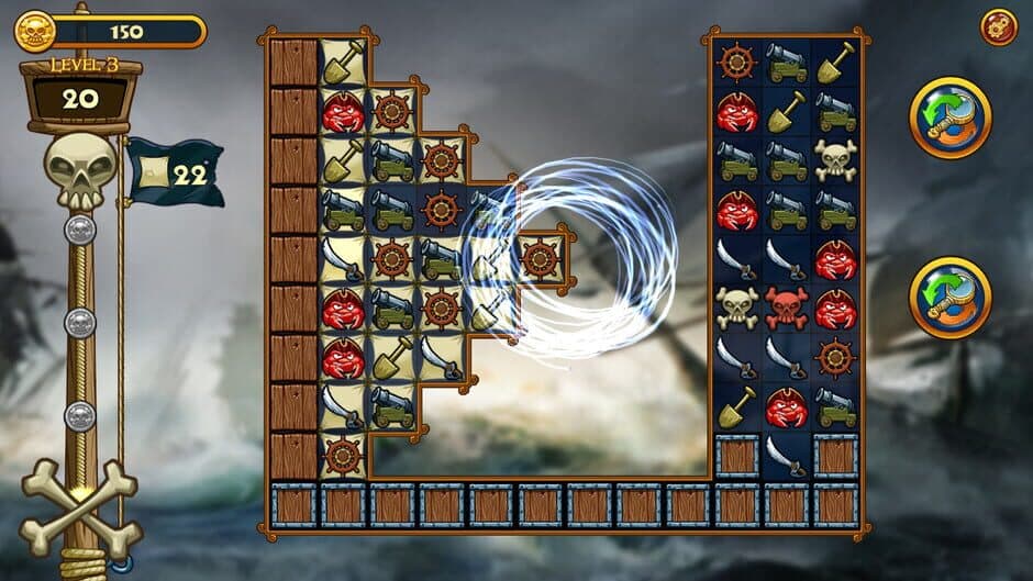 Match Three Pirates! Heir to Davy Jones screenshot 4