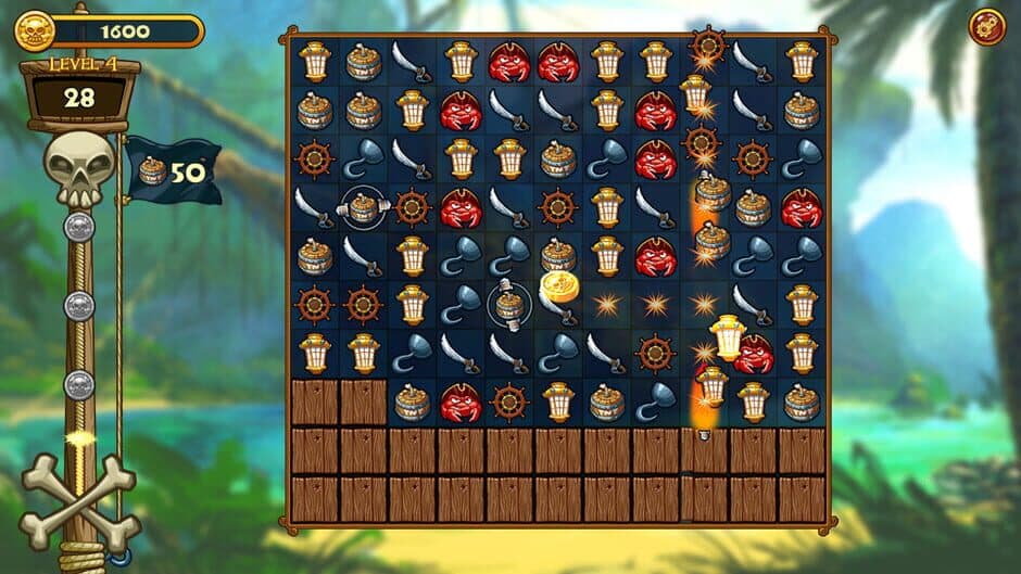 Match Three Pirates! Heir to Davy Jones screenshot 6