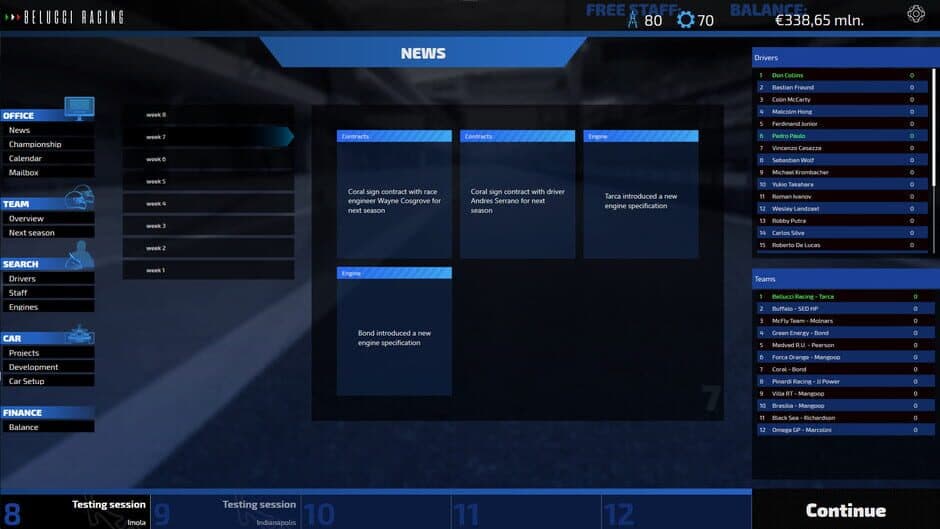 Open Wheel Manager screenshot 3
