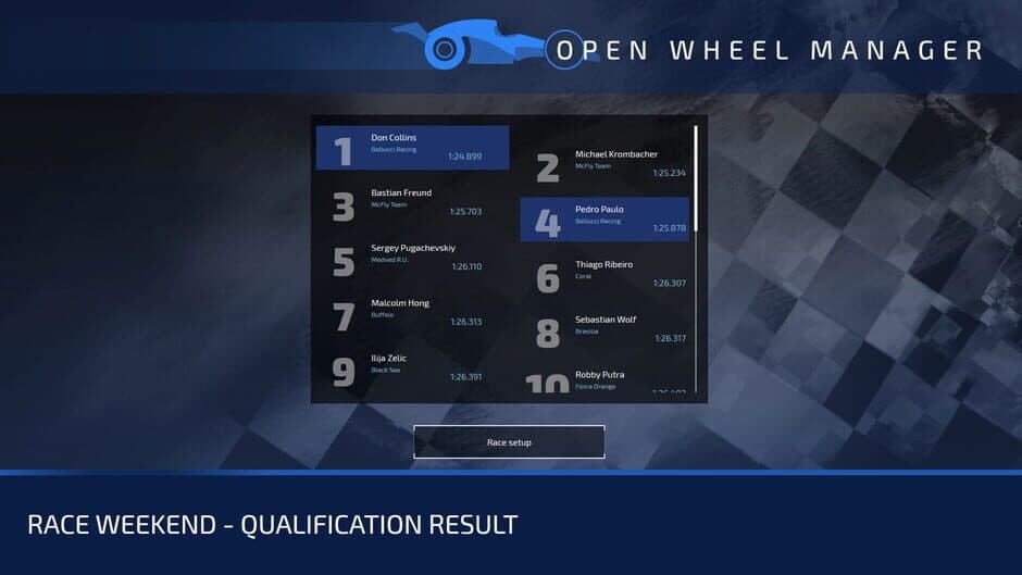 Open Wheel Manager screenshot 2