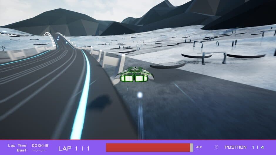 Deep Race: Space screenshot 1