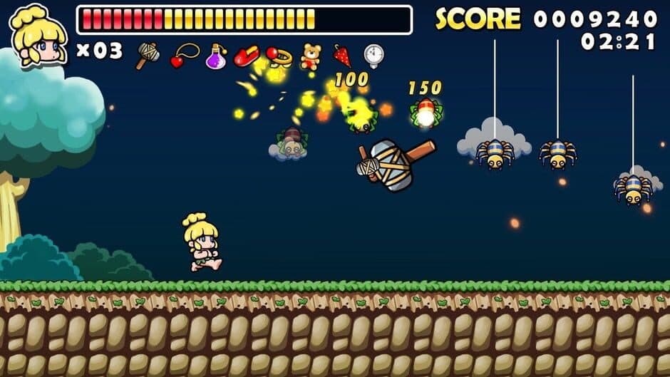 Wonder Boy Returns Remix screenshot 3