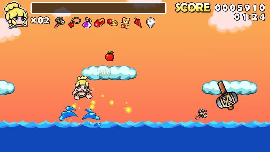 Wonder Boy Returns Remix screenshot 4