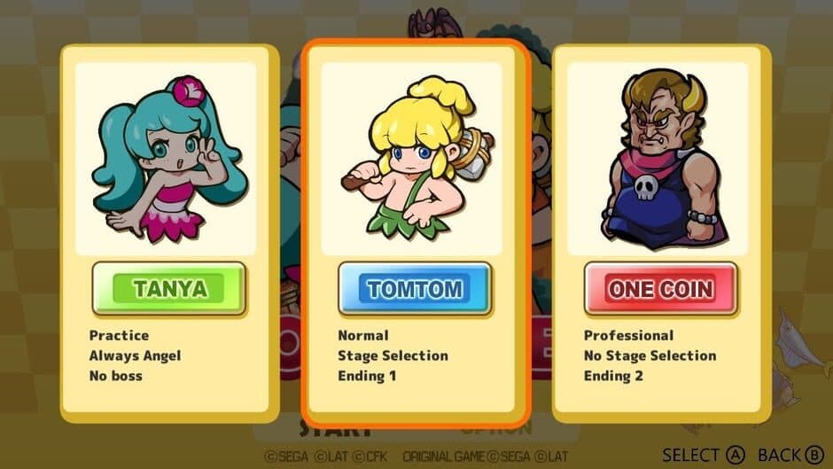 Wonder Boy Returns Remix screenshot 5