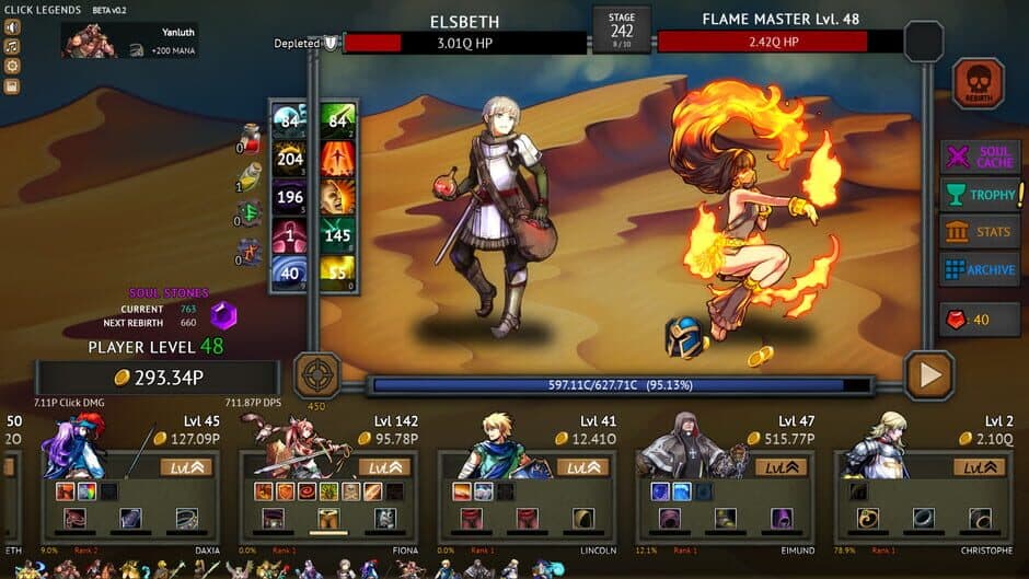 Click Legends screenshot 2