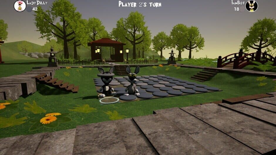 Bunny Reversi screenshot 2