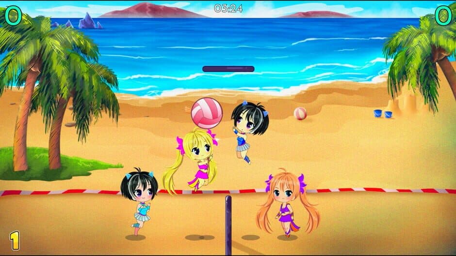 Chibi Volleyball screenshot 2