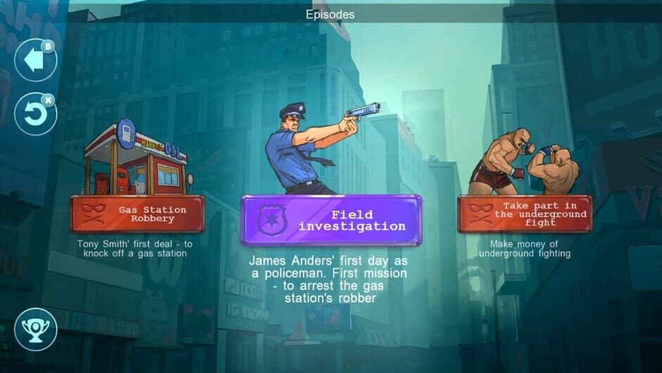 Doodle God: Crime City screenshot 2