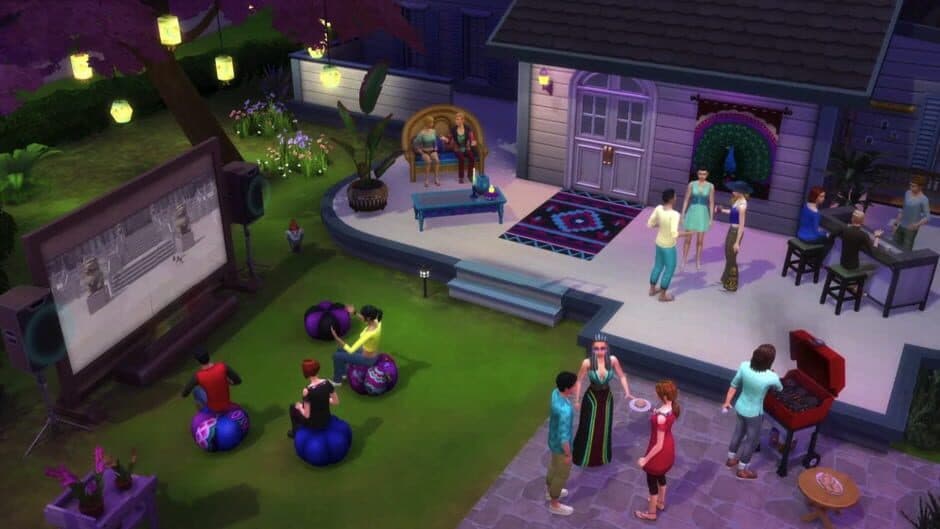 The Sims 4: Movie Hangout Stuff screenshot 2