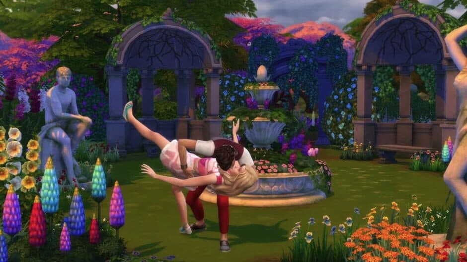 The Sims 4: Romantic Garden Stuff screenshot 3