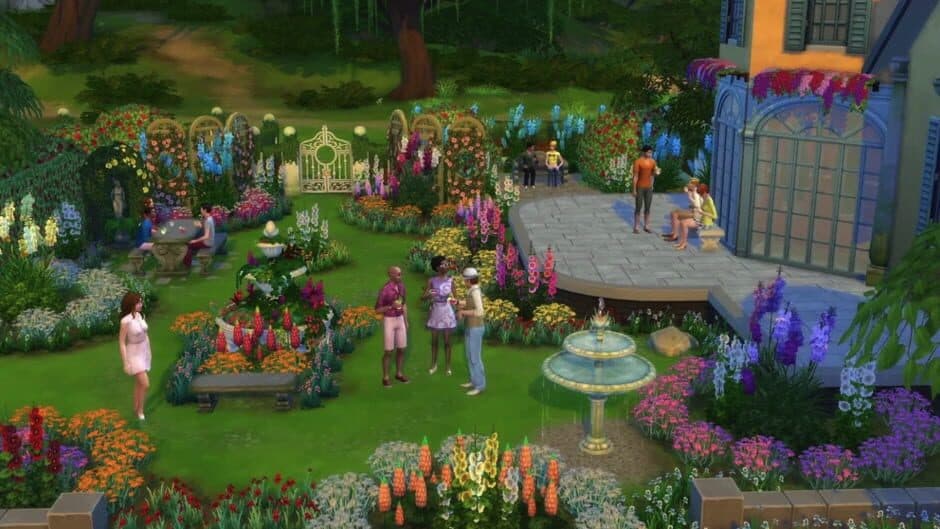 The Sims 4: Romantic Garden Stuff screenshot 6