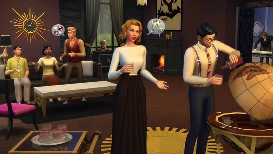 The Sims 4: Vintage Glamour Stuff screenshot 1