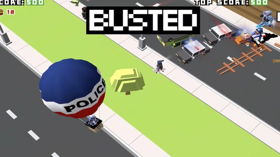 Funny Road Chase Simulator screenshot 2