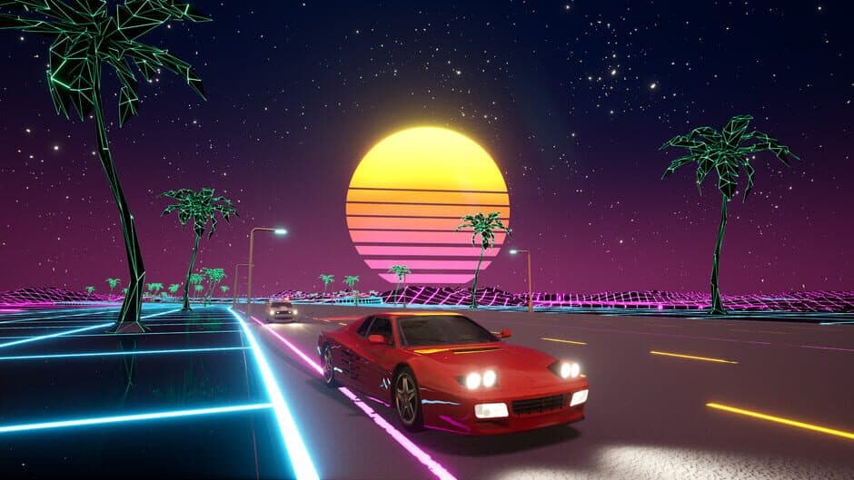 Cyber OutRun screenshot 5