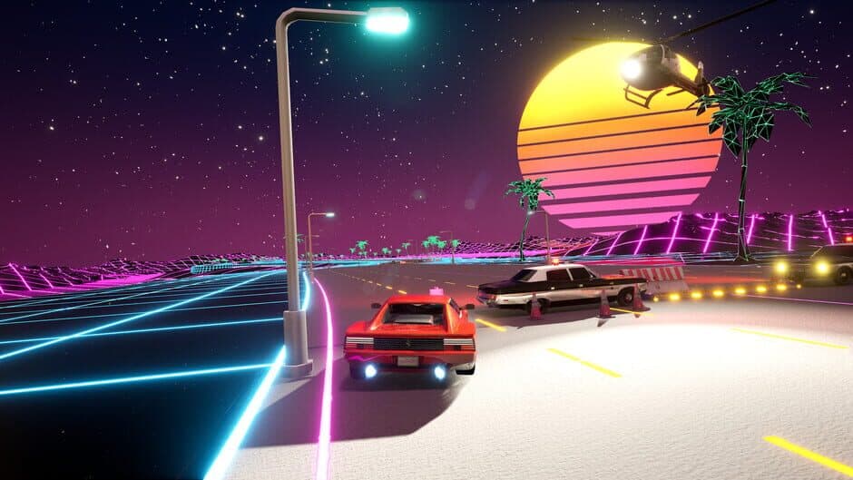 Cyber OutRun screenshot 6