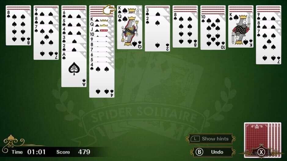 Spider Solitaire F screenshot 2