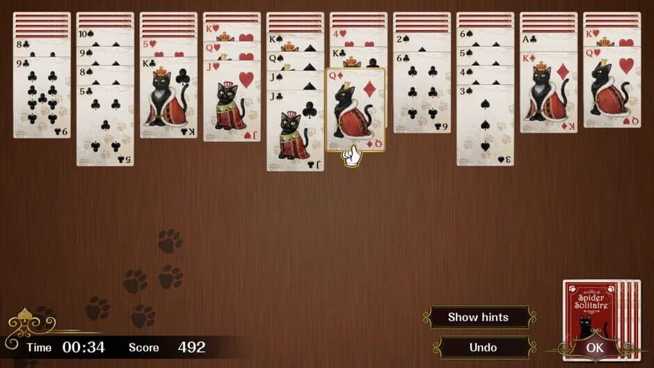 Spider Solitaire F screenshot 3