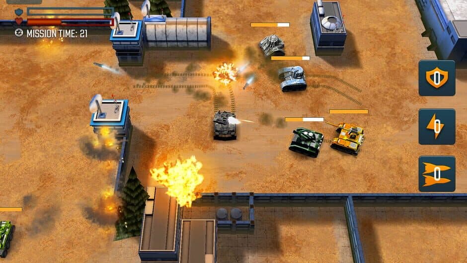 Tank Battle Heroes: Iron Warfare screenshot 1