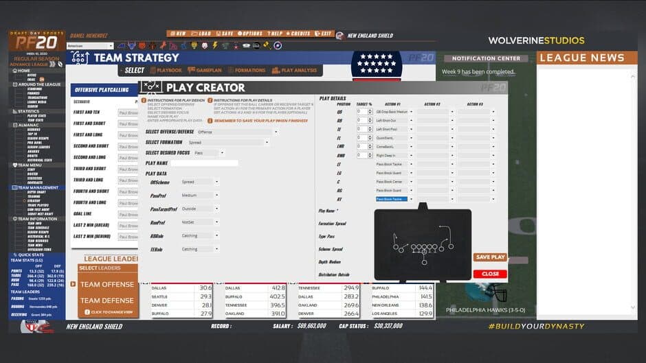 Draft Day Sports: Pro Football 2020 screenshot 4