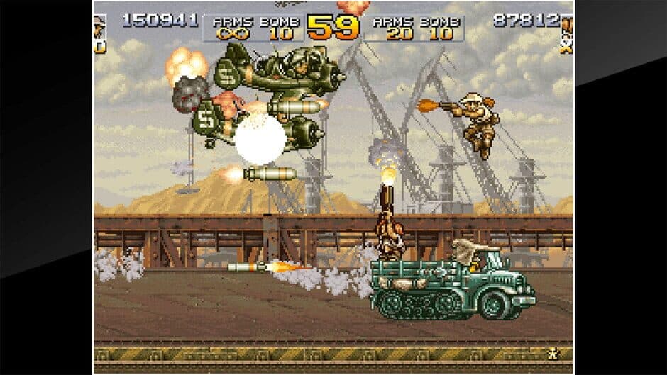 ACA Neo Geo: Metal Slug 4 screenshot 1