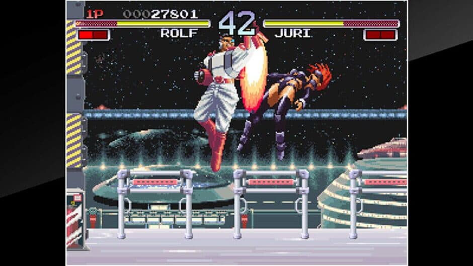 ACA Neo Geo: Galaxy Fight - Universal Warriors screenshot 2