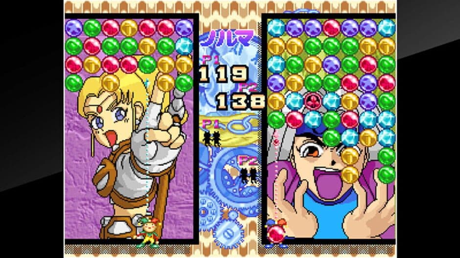 ACA Neo Geo: Magical Drop II screenshot 1