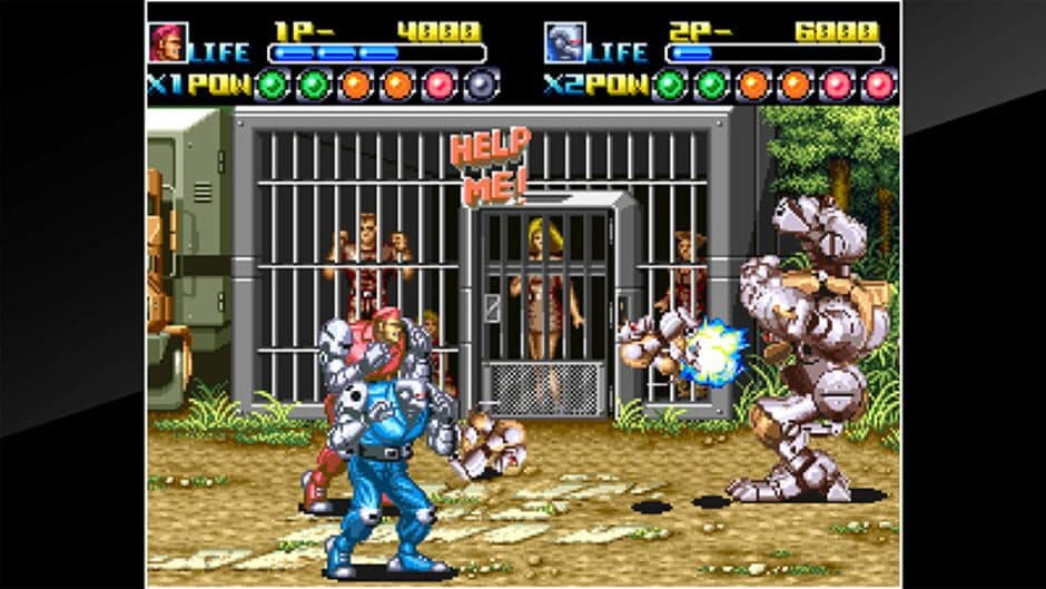 ACA Neo Geo: Robo Army screenshot 2