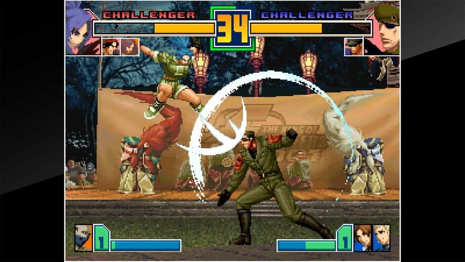 ACA Neo Geo: The King of Fighters 2001 screenshot 2