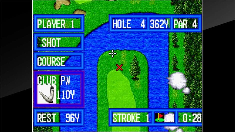 ACA Neo Geo: Top Player's Golf screenshot 1