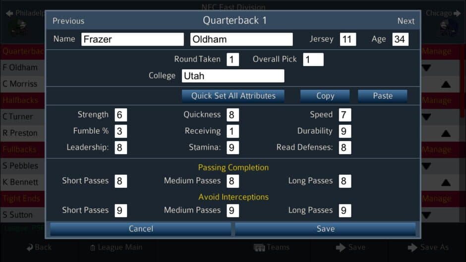Pro Strategy Football 2020 screenshot 6