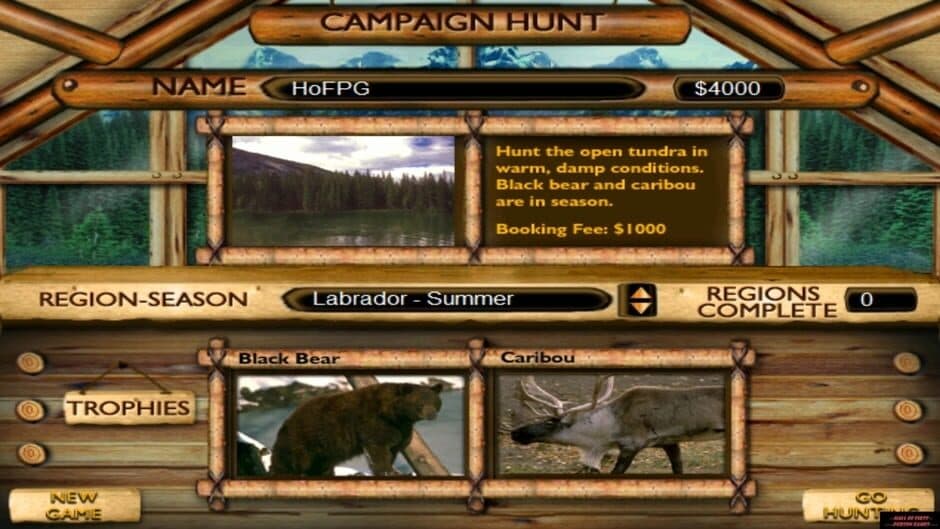 Cabela's Big Game Hunter 4 screenshot 3