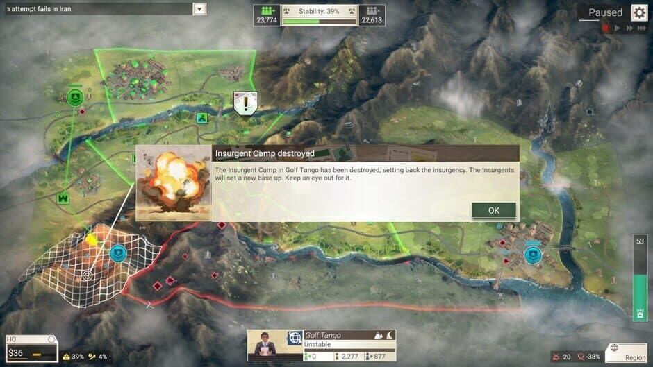 Rebel Inc: Escalation screenshot 1