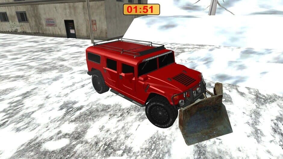 Snow Clearing Driving Simulator screenshot 1