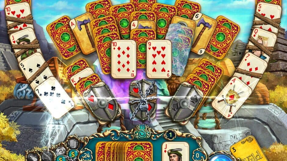 Dreamland Solitaire: Dragon's Fury screenshot 3