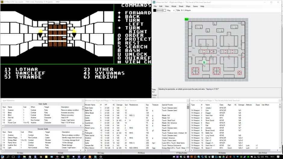 Might and Magic: Book One - The Secret of the Inner Sanctum screenshot 1