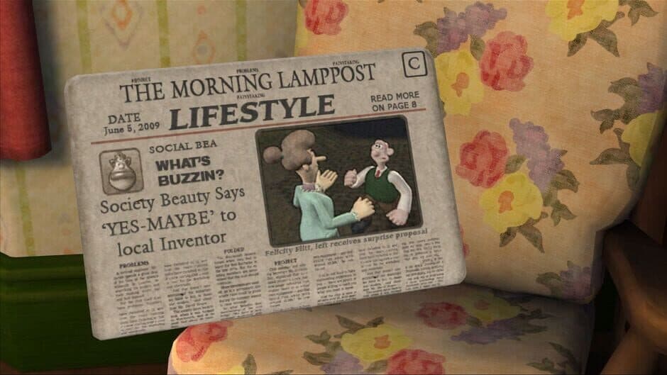 Wallace & Gromit's Grand Adventures: Episode 4 - The Bogey Man screenshot 1