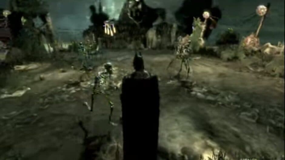 Batman: Arkham Asylum - Dem Bones Challenge Map screenshot 1