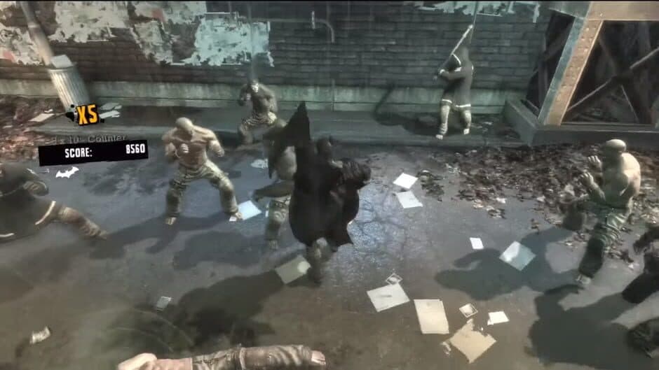 Batman: Arkham Asylum - Crime Alley Challenge Map screenshot 3