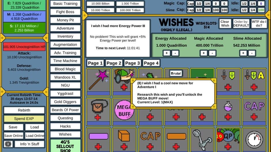 NGU Idle screenshot 2