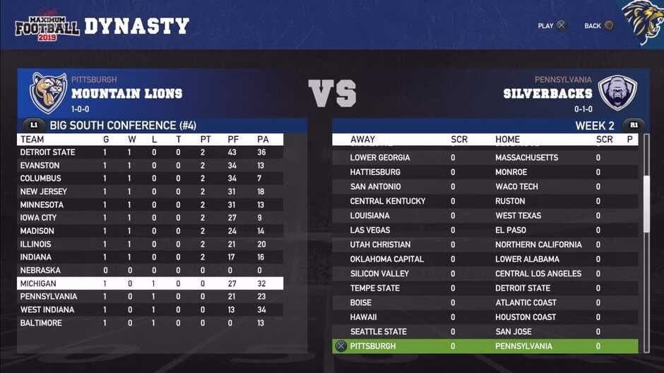 Maximum Football 2019 screenshot 6