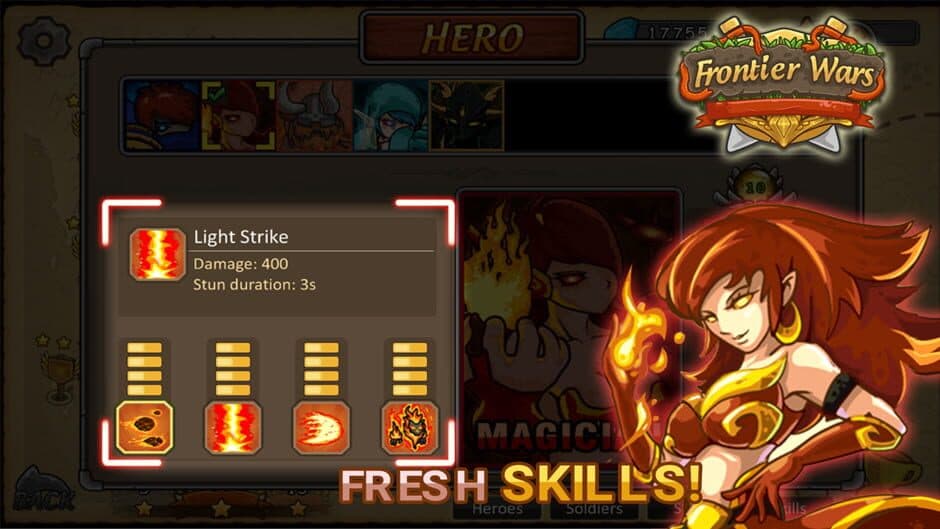 Frontier Wars: Defense Heroes screenshot 1