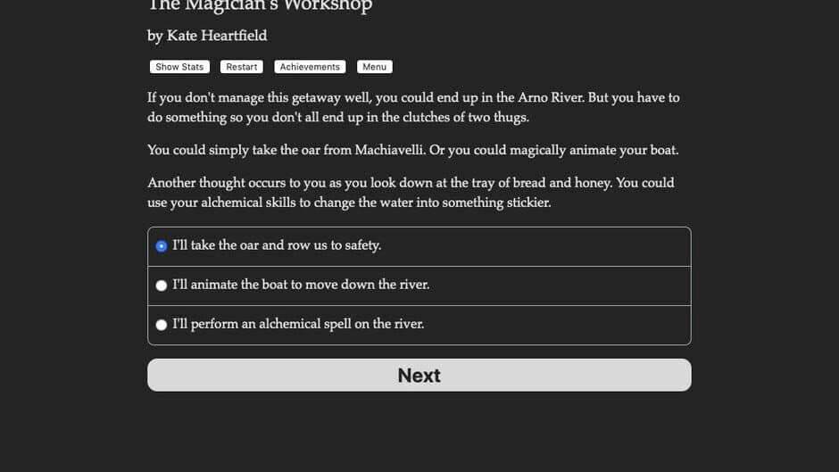 The Magician's Workshop screenshot 1