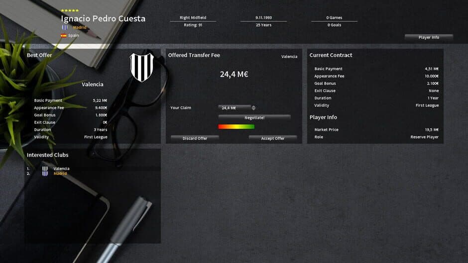 Player's Eleven screenshot 1