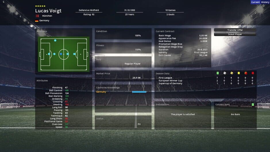 Player's Eleven screenshot 3
