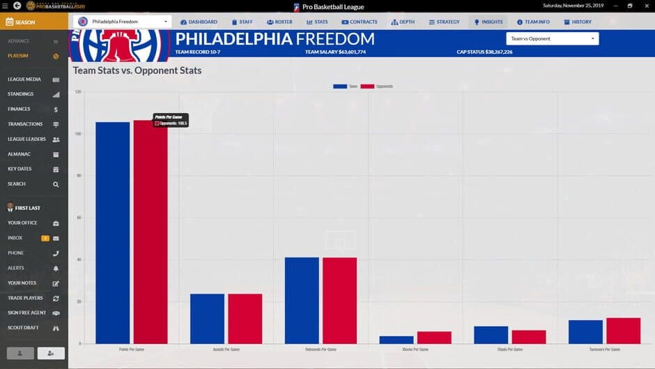 Draft Day Sports: Pro Basketball 2020 screenshot 5